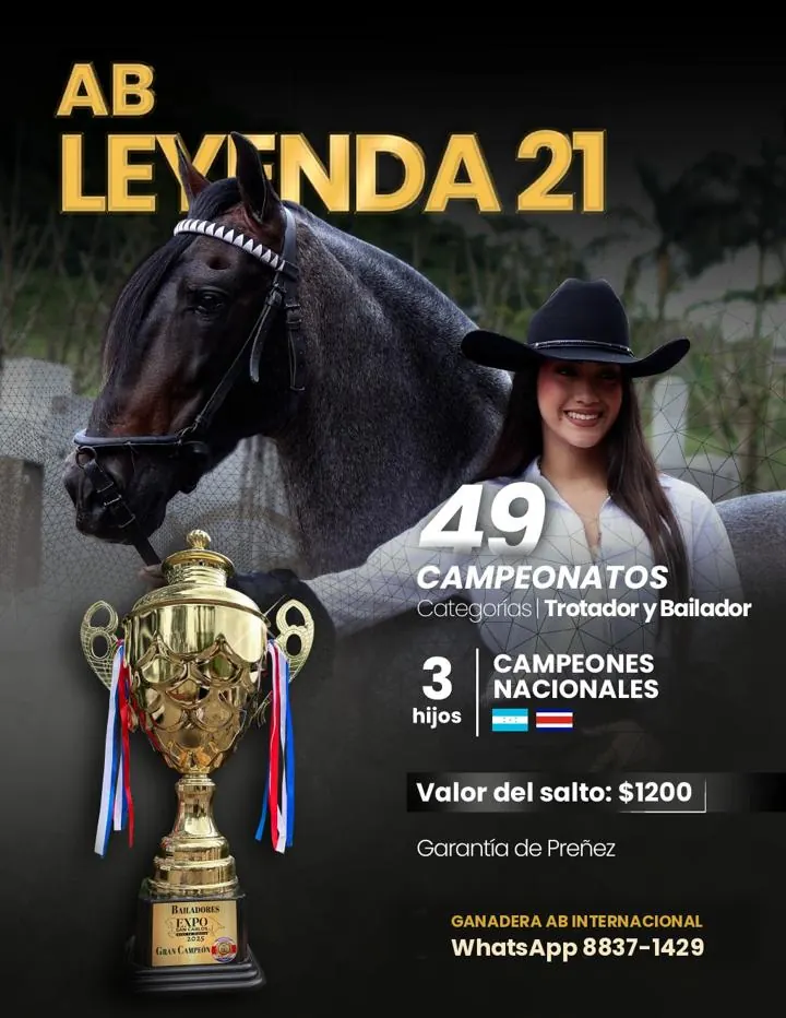 Ficha del semental AB Leyenda 21